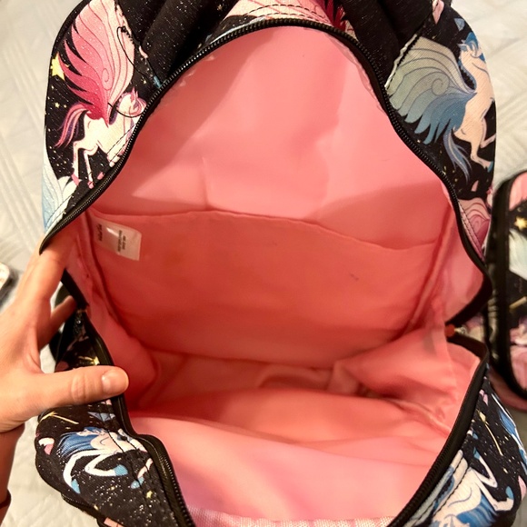 WIND TOOK Girls Backpack and Matching Insulated Lunchbox - Picture 5 of 12